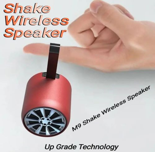 M9 Full Metal Portable Shake Wireless Bluetooth Speaker