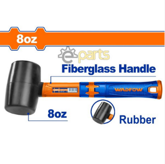 Wadfow Rubber Hammer 8oz/220g-WHM7301