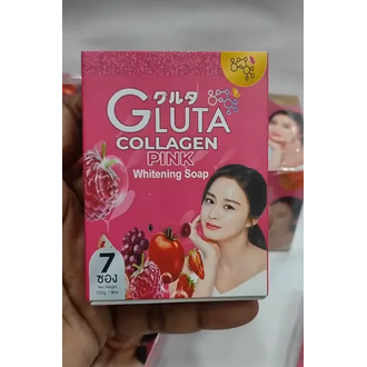 Gluta Collagen Pink Emergency Whitening Soap-100gm