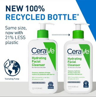 CeraVe Hydrating Cleanser for Normal to Dry Skin - 236ML (UK)