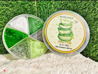 Aloe Vera 6 in 1 Facial Kit Combo Set