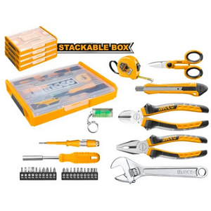 INGCO HKTV01H291 price in Bangladesh, Household tools set price in BD, Ingco 29pcs hand tool set, Best household tool kit BD, Ingco tools online shop Bangladesh, HKTV01H291 review, Multi-purpose tool 