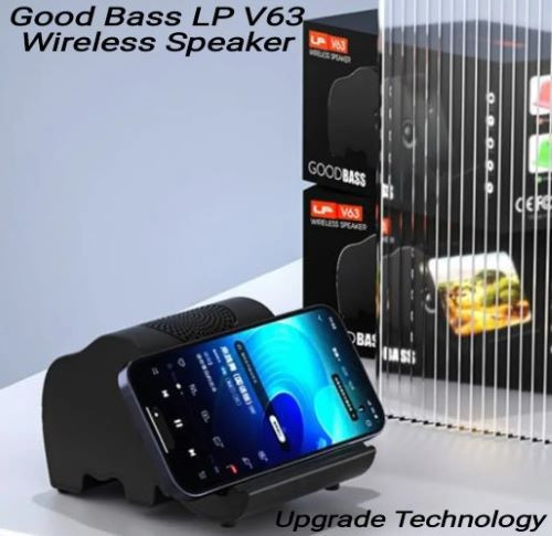 Good Bass Premium Quality Wireless Speaker LP V63 Elephant Shape