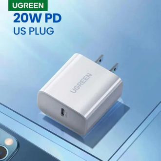 UGREEN Fast Charging Power Adapter with PD 20W US (White)