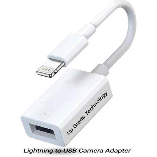 Lightning To Usb Camera Adapter Otg Cable For Ios 13 & Ipad Os Compatible With Iphone 11/11 Pro/Xs Max/Xr/8 Plus,Ipad Pro/Mini/Air - Type C Cable