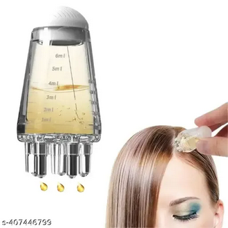 Hair Oil Applicator & Scalp Massager for Hair Regrowth