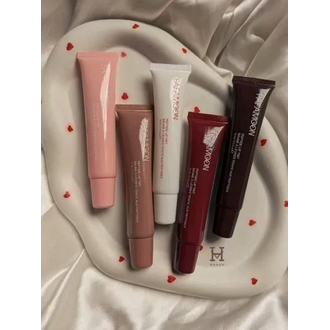 Fafamoon 5 Color Glossy Peptide Lipsgloss Long Lasting Lip Stain Lip Tint Lip Moisturer Velvet Gloss Lipstick Lip Makeup(Original)