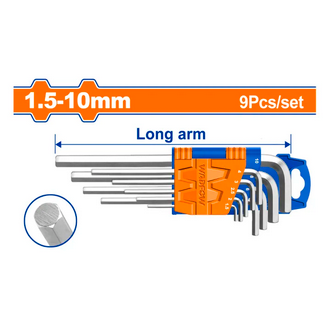 WADFOW Hex Key 9PCS-WHK1291