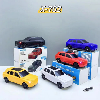 X-702 Car Shape Music Massive Sound Portable Wireless Bluetooth Speaker
