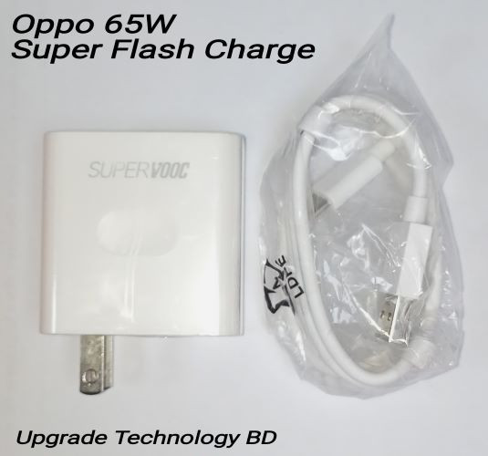 Oppo 65W Gan Supervooc 2.0 Power Charger for Reno Ace 12 Reno 34Pro Find X2Pro R17 Pro & Unique Model-Charger