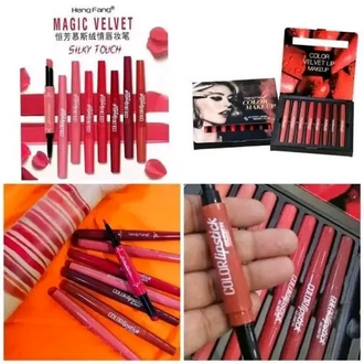 Hang Fang 2 in 1 Lipstick Set (8pcs)