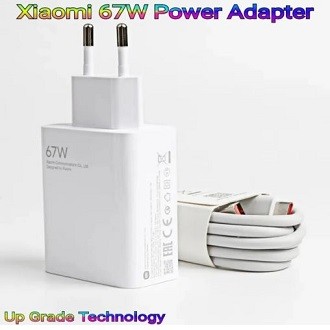 Xiaomi Mi 67W Fast Charger and 6A USB Type C Charging Cable