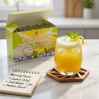 DXN Lion's Mane Lemon Matcha (440g)-100% Original Product