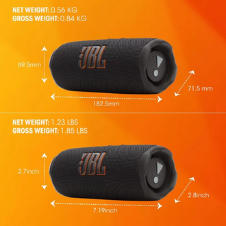 Flip7 Portable Bluetooth Speaker-Colorful Appearance, Stylish Design, Ideal Music Companion