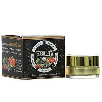 Berry Plus 5x Extra Whitening Night Cream - 20g(Thailand)