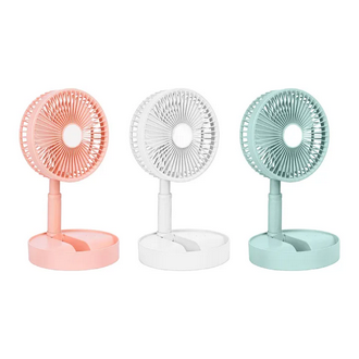 JOYKALY Rechargeable Table Fan with Led light-YG-737