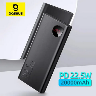 Baseus Adaman Metal Digital Display Quick Charge Power Bank 22.5W 20000mAh