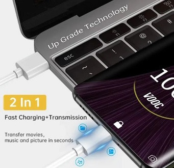 Realme 65W Super Dart GaN Charger Adapter with Type C Cable