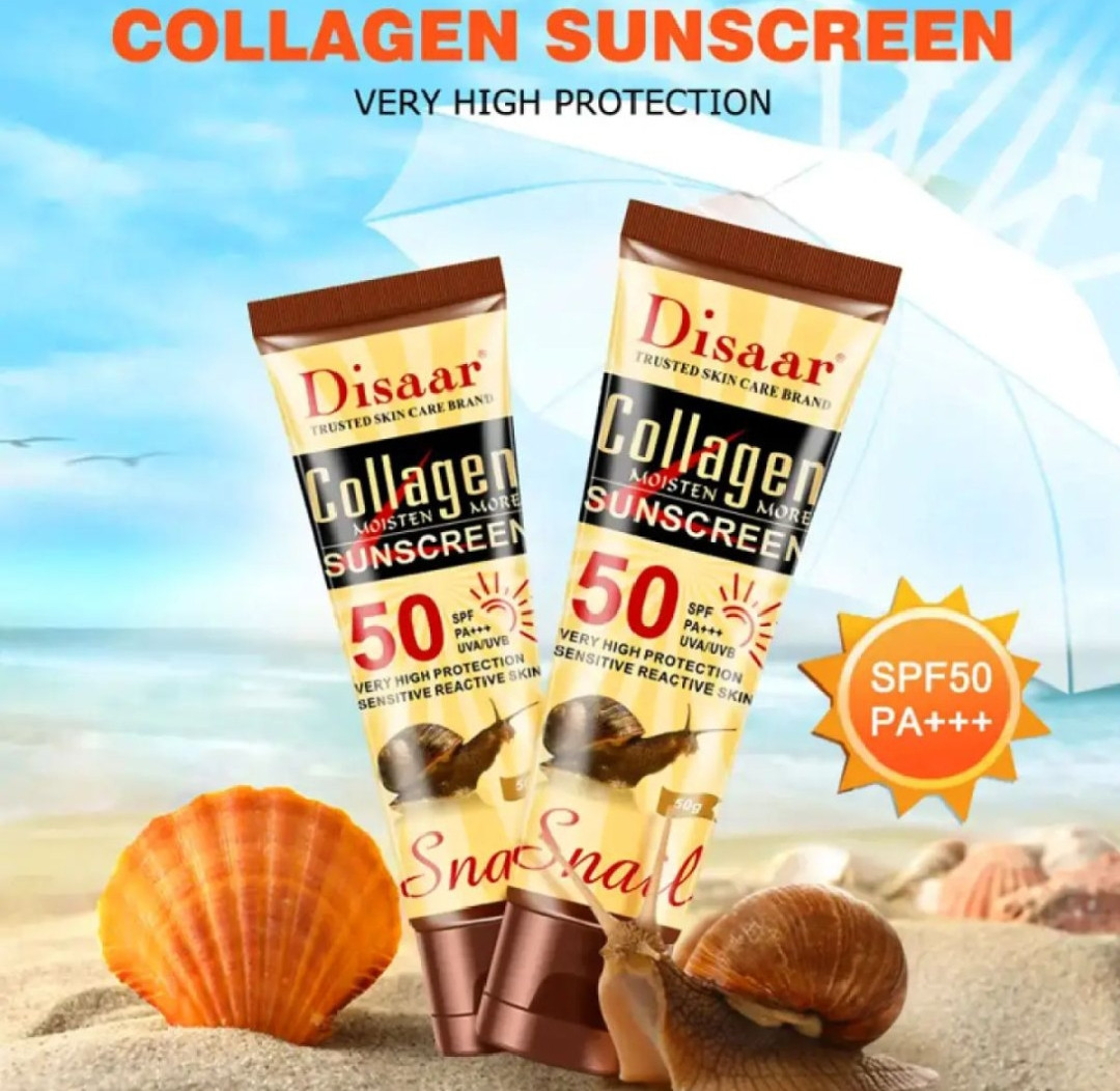 Disaar Snail Collagen Sunscreen Cream-50gm