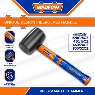 Wadfow Rubber Hammer 8oz/220g-WHM7301