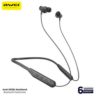Awei G83BL Neckband Bluetooth Earphones