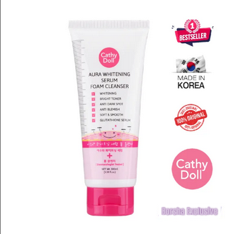 Aura Whitening Serum Foam Cleanser 100ml