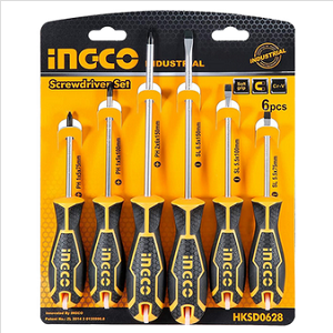 6pcs SCREWDRIVER SET INGCO-HKSD0628