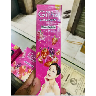 Gluta Collagen Pink Emergency Whitening Body Lotion