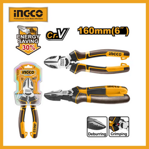 6″ High leverage DIAGONAL CUTTING PLIER INGCO – HHLDCP28160
