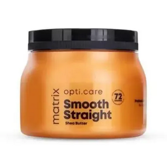 Matrix Opti Care Smooth Straight Hair Masque With Shea Butter, 490g-Hair Mask