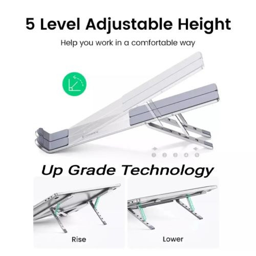 Adjustable Laptop Stand for Tablets Notebook Laptop Premium Quality Aluminum Alloy