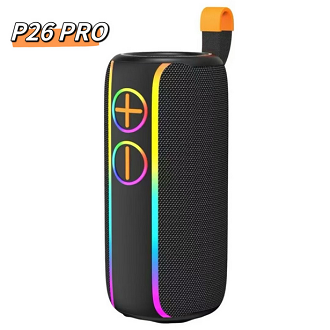 P26 PRO Portable Bluetooth Speaker-Colorful Appearance, Stylish Design, Ideal Music Companion