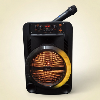 KTS-2199 Wireless Portable Speaker With Mic-High-Performance Sound with LED Lights