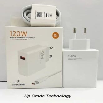 Xiaomi 120W Charger Turbo Charge EU Adapter with  Fast Charging Type-C Cable