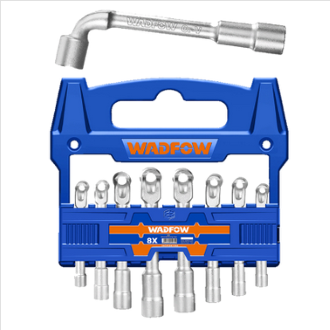 WADFOW 8Pcs L-angled Socket Wrench Set-WTH4208