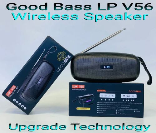 Good Bass Wireless Speaker LP V56 Solar Energy 5w