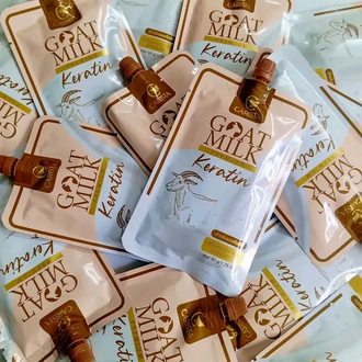 Goat Milk Keratin Hair Treatment for Soft,silky, shiny & smooth hair