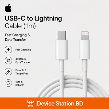 Apple 60W USB-C to Lightning Fast Charging & Data Transfer Cable
