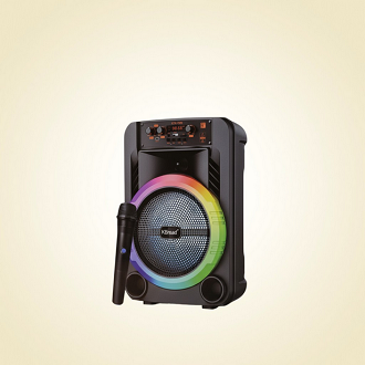 KTS-2199 Wireless Portable Speaker With Mic-High-Performance Sound with LED Lights