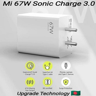 Xiaomi_Mi 67W Fast Charging Adapter with Type-C Cable (Qualcomm Quick Charge 3.0)