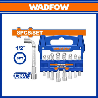 WADFOW 8Pcs L-angled Socket Wrench Set-WTH4208