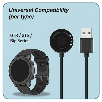 T500 / T500+ / T55 Smart Watch USB Charging Replacement Magnetic Charging Cable