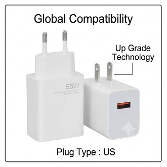 Xiaomi 55W Super-Vooc Supper-Fast GaN Charger Type-C
