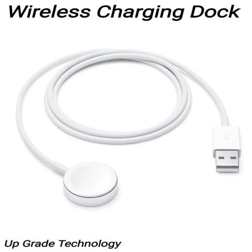Magnetic Charging Cable USB Charger Dock for Apple Watch IWatch Series 1/2/3/4 White
