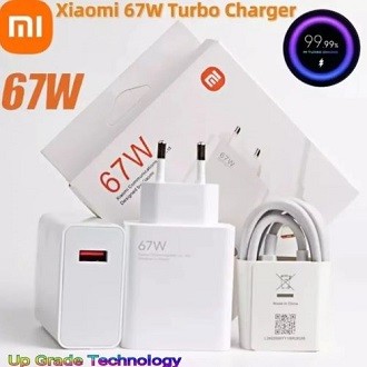 Xiaomi Mi 67W Fast Charger and 6A USB Type C Charging Cable
