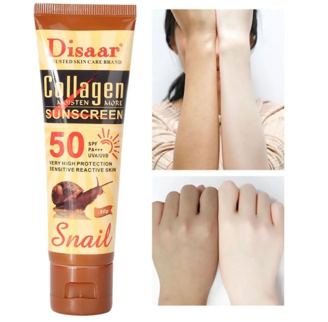 Disaar Snail Collagen Sunscreen Cream-50gm