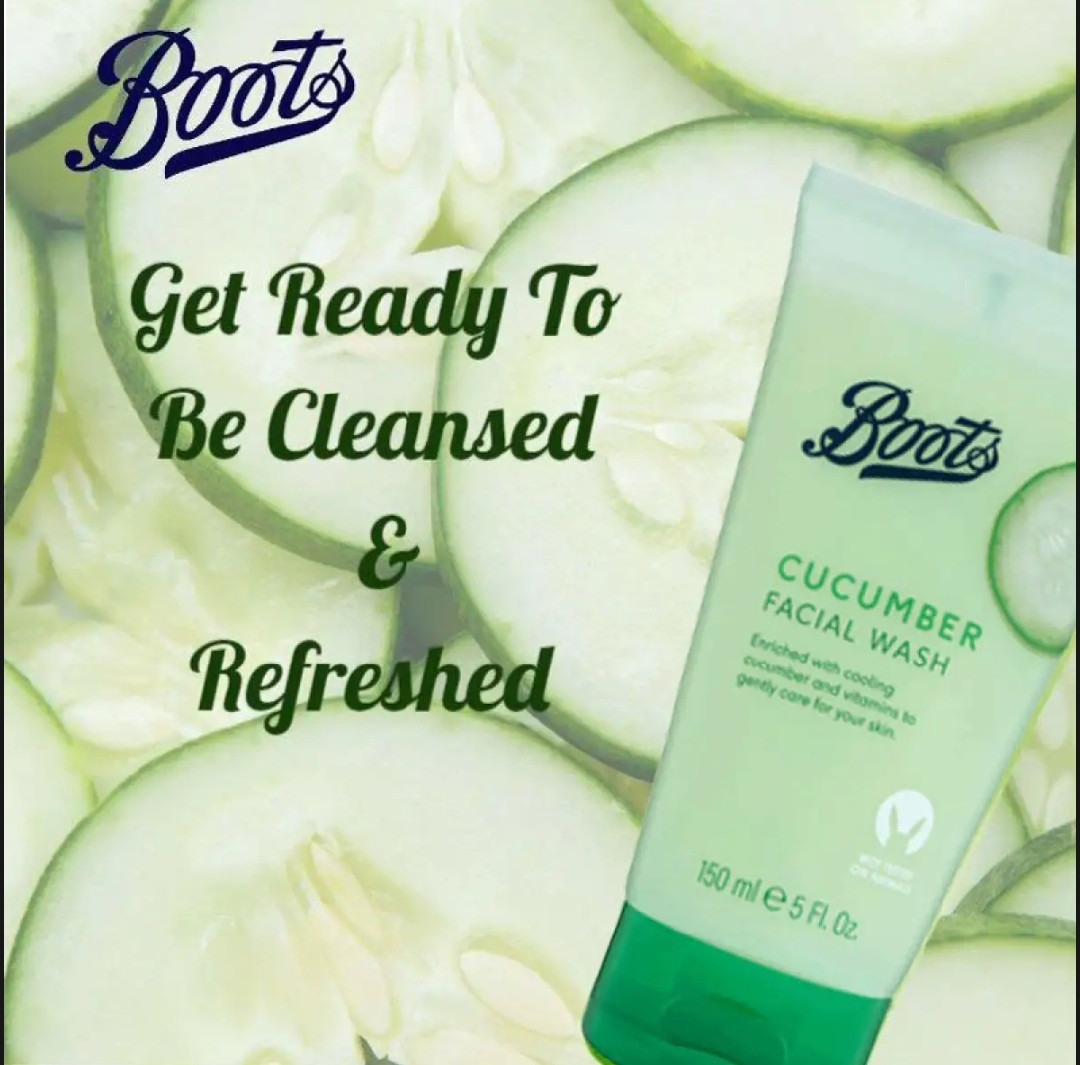 Boots Cucumber Facial Wash 150ml