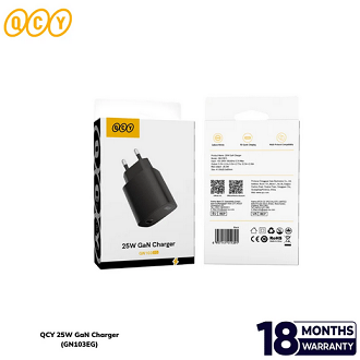 QCY GN103-EG 25W GaN Charger