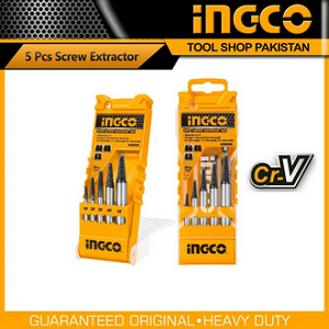 5Pcs Screw Extractor Set Ingco – ASE008