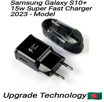 Samsung Galaxy 15W Charger with Type-C Data & Fast Charging Cable